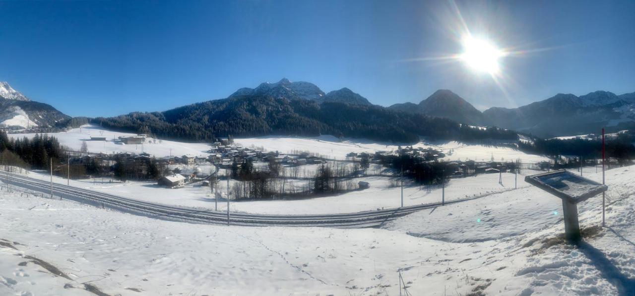 Appartamento Haus Asslaber Hochfilzen Esterno foto